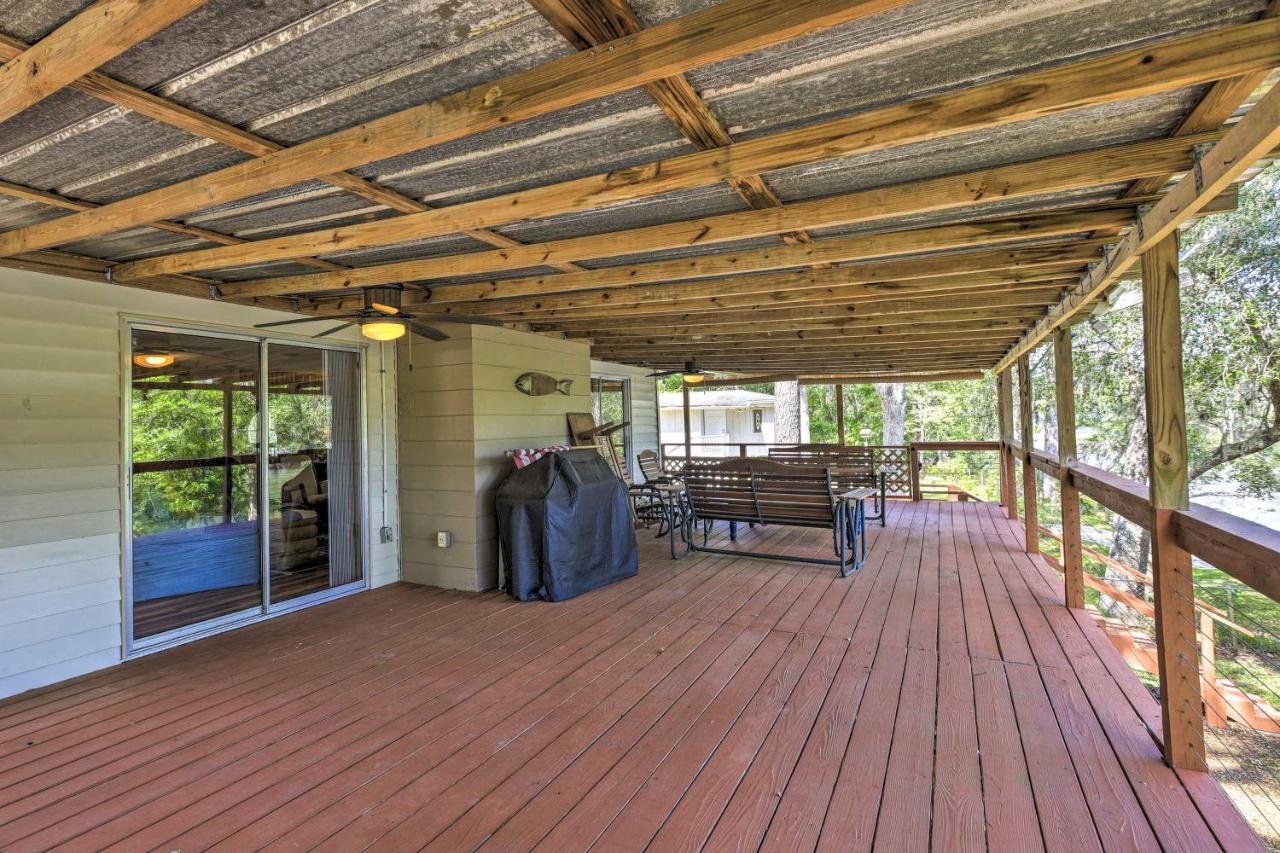 Charming Abode With Dock On The Suwannee River Bell Exterior photo