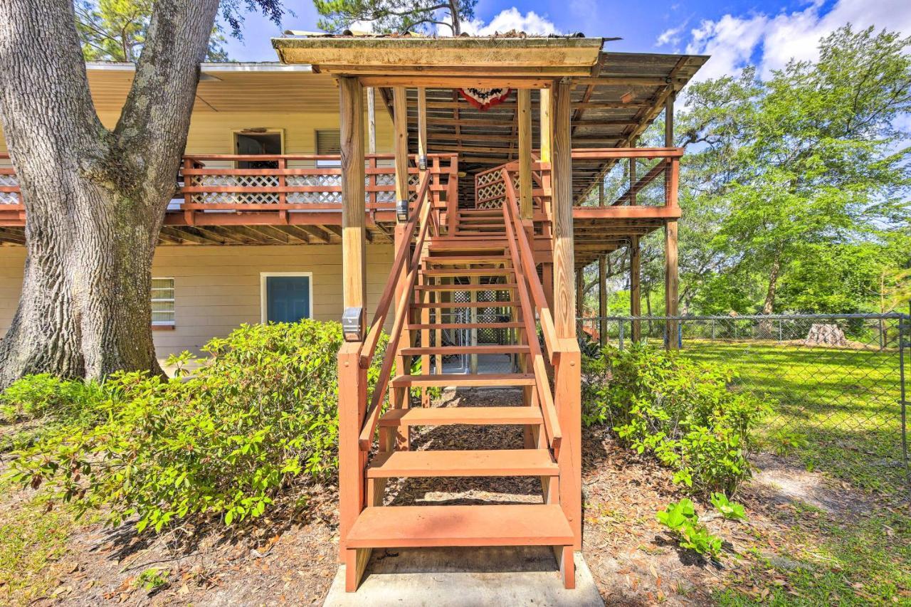 Charming Abode With Dock On The Suwannee River Bell Exterior photo