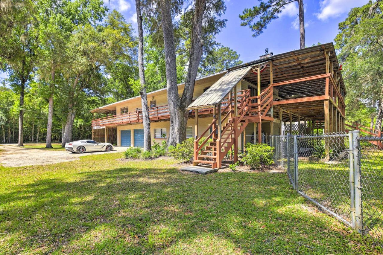 Charming Abode With Dock On The Suwannee River Bell Exterior photo
